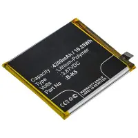 123accu VIVO B-K5 accu (3.8 V, 4200 mAh, huismerk)