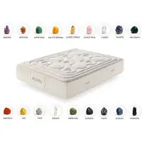 Moonia - Biocrystal Selenium matras, 27 comfortzones, 135x190 cm
