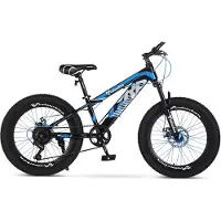 Velo Urban 22 Inch Kinder Mountainbike – 7-speed Shimano – Schijfremmen – Blauw & Zwart