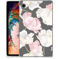 B2Ctelecom Samsung Galaxy Tab A11/Tab A9 Siliconen Hoesje Lovely Flowers