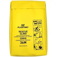 PLASTIMO Rescue Rope 200kg 36 M Geel