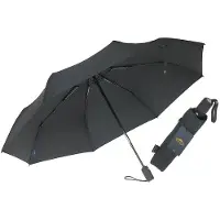 Parasol Automatische paraplu heren zwart 112 cm winddicht