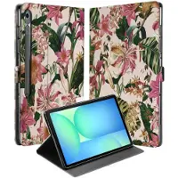 B2Ctelecom Flowers Tablet Hoesje met Standaard Samsung Galaxy Tab S10 FE Plus