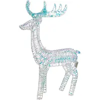 Luca Lighting Kerst vloerlamp regenboog rendier 60cm incl. LED - Niji
