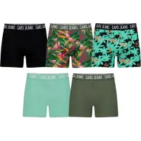 Cars boxershort - groen/zwart (set van 5) Jongens Stretchkatoen All over print - maat 152