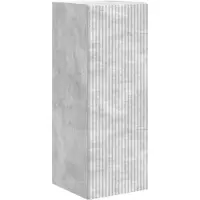vidaXL TV Wandkast 30 x 31 x 80 cm Betongrijs Bewerkt hout