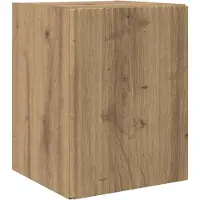 vidaXL TV-wandkast, 30 x 31 x 40 cm, kunststof, eikenhoutlook