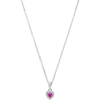 Lucardi Ketting 'Herz' zilver