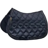 Eskadron Zadeldek Heritage Satin Jewel Veelzijdigheid Donkerblauw