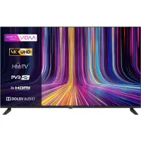 Kiano Elegance 50-inch (127 cm) televisie, 4K UHD (3840x2160), Smart TV met VIDAA-besturingssysteem, DLED-technologie, WLAN (Wi-Fi), Miracast, PVR-recorder, DVB-T2/S2