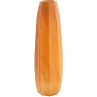Light & Living Vaas Bradley - Bruin - Ø17x60cm - Glas - Modern - Bloemenvaas - Woondecoratie - Decoratieve vaas voor woonkamer of slaapkamer