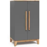 VitaliSpa Malia Kindergarderobe – 70 x 120 cm Grijs/Kunstnijverheid