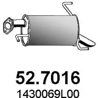 ASSO 52.7016 Einddemper