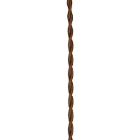 Bailey Textielsnoer gedraaid bruin 2 x 0.75mm², 3 meter