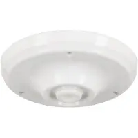 Bailey Plafondkap | Ø 10 cm | Rond | Porselein | Wit