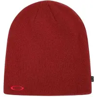 Oakley Muts Men Fine Knit Beanie Flame Red