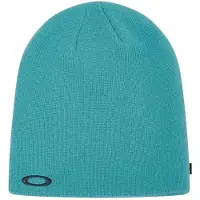 Oakley Muts Men Fine Knit Beanie Swimming Pool Blue