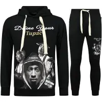 Top Star 2pac joggingpak hoodie tupac trainingspakk hoodie