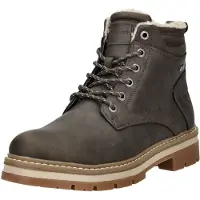 Tom Tailor Veterboots donkerbruin