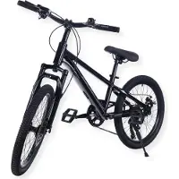 Buxibo - Fiets Austin - Kinder Mountainbike - Stalen Frame - 20 Inch - Zwart