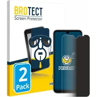 BROTECT - privacy screenprotector voor Fairphone 4 - Folie Beschermfolie Blauwlichtfilter 2 Stuks