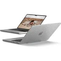Uag Essential Armor Laptop Cover voor de Apple MacBook Pro 14 inch (2021 / 2023 M3 / 2024 M4 / 2025 M5) - Ice