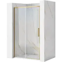 REA Douchedeuren Rapid Slide 150 Gold Brush