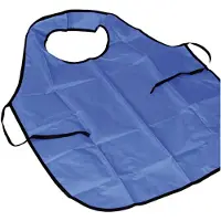 Creativ Company Schilderschort met neklus, blauw, L: 100 cm, afm M-XL cm, 1 stuk/ 1 doos