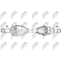 NTY NPW-FR-228 Aandrijfas