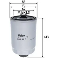 Valeo 587182 Brandstoffilter