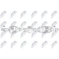 NTY NPW-TY-231 Aandrijfas