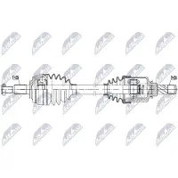 NTY NPW-RE-269 Aandrijfas