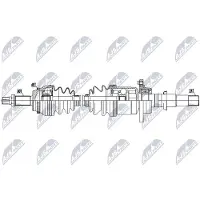 NTY NPW-TY-212 Aandrijfas