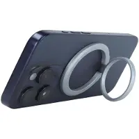 Jaym , Magnetische Ringstandaard voor MagSafe met Roterende Standfunctie, Zilver