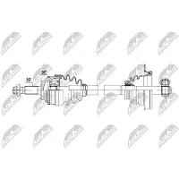 NTY NPW-RE-236 Aandrijfas
