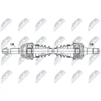 NTY NPW-TY-215 Aandrijfas
