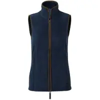 Premier - "Artisan" damesvest LT2708 (XL) (Marineblauw/Bruin)