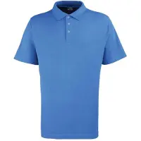 Premier Heren press stud werkpoloshirt
