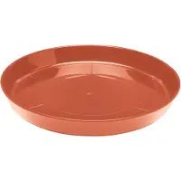 Garronda Ronde Bloempot Onderzetter – 1 stuk – Terracotta - ⌀ 25cm H=4cm - GD-NIC-PotBase108