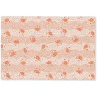 MuchoWow Deurmat 90x60 cm - Droogloopmat Zee - Dieren - Roze - Krab - Mat voor binnen - Schoonloopmat - Deurmatten met print - Inloopmat