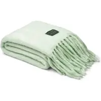 Bongusta plaid - Weekend plaid creme & mint - deken - ecru en muntgroen
