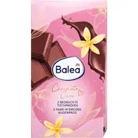 Balea Kerst Geschenkset Chocolate Care | 4-delige Kerstcadeauset - 2x Oogmasker & 2x Bedrukt Gezichstmasker | Kerstcadeau Verzorgingsproducten