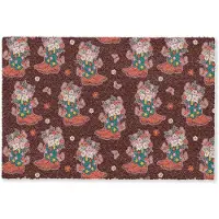 MuchoWow Deurmat 90x60 cm - Droogloopmat Donker - Cowboy - Laars - Patroon - Mat voor binnen - Schoonloopmat - Deurmatten met print - Inloopmat