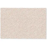 MuchoWow Deurmat 60x40 cm - Droogloopmat Rondjes - Patroon - Roze - Mat voor binnen - Schoonloopmat - Deurmatten met print - Inloopmat