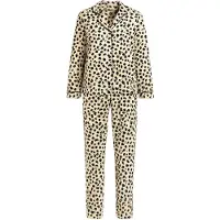 Goldenbay Pyjama 'Columbine' crème / zwart