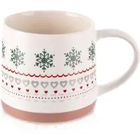 Orion Mok Porselein 380 ml - Koffiemok - Theebeker - Koffie - Beker