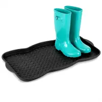 HOME & Styling collection Schoenmat 73x38 cm - Schoenafdruipbak - Schoenbakken - Schoenendienblad - Schoenenbak - Lekbak voor Schoenen - Afdruipmat - Druipmat