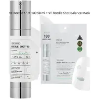 VT Cosmetics VT REEDLE SHOT 100 - 50ML + VT REEDLE SHOT 100 BALANCE MASK - 25GRAM