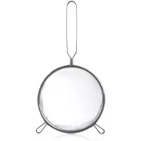 Orion Zeef Edelstaal met Handvat 16 cm - Keukenzeef - Keuken Vergiet - Bolzeef