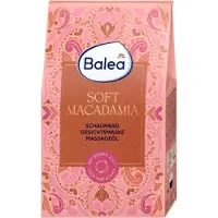 Balea Kerst Geschenkset Soft Macadamia | 3-delige Kerstcadeauset - Bubbelbad - Gezichtsmasker - Massageolie | Kerstcadeau Verzorgingsproducten